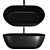 Zurich Solid Surface Tub - 160cm 3D model small image 1