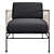 Modern Filaria Armchair: Stylish and Comfortable 3D model small image 7