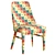 Modern Langston Armless Chair 3D model small image 2