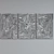 Modern Abstract Line Maze Frame Set 3D model small image 3