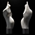 Elegant Pirouette: Italian Marble Sculpture 3D model small image 2