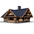Rustic Country House 3D model small image 17