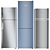 Liebherr Refrigerator Set: CTPesf 3016, CNfb 4313, CTel 2931 3D model small image 1