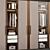 Neoclassic 3-Door Wardrobe with TurboSmooth 3D model small image 2