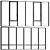 Elegant Stained Glass Panoramic Windows 3D model small image 1