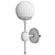Elegant Lussole LSP Wall Sconce 3D model small image 2