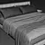 Stone Up Bed: Premium Modern Design 3D model small image 4