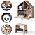 Title: Lai Shelf - Nature-inspired Storage Solution by Bloomingville 3D model small image 1