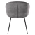 Luxurious Velvet Chair by VetroMebel 3D model small image 3