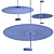Suspended Ceiling Radar Light 3D model small image 3