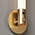 Glowing Elegance: Clare LED Wall Sconce 3D model small image 3