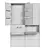 Stylish Wall-Mounted Vanity Sink 3D model small image 6