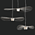 Versatile Vertigo Pendant Lights 3D model small image 2