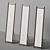 Product Title: Abigail Floor Mirror: Compact, Classic, Contemporary Design 3D model small image 3