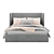 Boston Bed: Stylish and Spacious 3D model small image 2