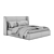 Boston Bed: Stylish and Spacious 3D model small image 3