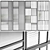 Modular Partition Set 3D model small image 1