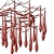 Elegant Crystal Chandelier 3D model small image 4