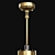 TUM Lampatron: Elegant Metal and Glass Chandelier (Brass/Gold, 8 Lamps, 82x62cm) 3D model small image 6