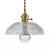 Rustic Glass Pendant Lights: Vintage Charm 3D model small image 7