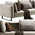 Modern Indivi Sofa: Stylish Comfort for Any Space 3D model small image 2