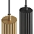 Lustrin Pendant Light: Sleek and Stylish Illumination 3D model small image 2