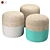 Boho Chic Jute Pouffe 3D model small image 10