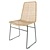 Bella Lum Dining Chair 3D model small image 1