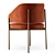 Modern Hermes Chair: Stylish and Comfortable 3D model small image 4