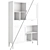 Modern Wood Alen Bookcase 3D model small image 5