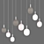 Elegant Ivy Pendant Light 3D model small image 2