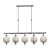 Stunning Pluto 42 Pendant Light 3D model small image 2