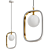 Elegant Maytoni Avola Chandelier 3D model small image 1