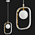 Elegant Maytoni Avola Chandelier 3D model small image 2