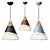 Natural Wood Pendant Lights 3D model small image 1