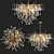 Elegant Marian Chandelier Collection 3D model small image 2