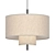 Modern Mergin Chandelier, Various Sizes 3D model small image 2