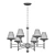 Avant-Garde Pendant Chandelier 3D model small image 2