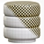 Babylone Ottoman: Stylish and Functional 3D model small image 2