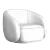 Elegance Meets Comfort: Brice Swivel Armchair 3D model small image 4