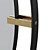 Betsy Metal Frame Mirror by Kare Design 3D model small image 3