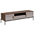 Bergamo TV Stand: Stylish and Functional 3D model small image 3