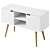 Modern Mitra Sideboard by Actona 3D model small image 4