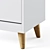 Mitra Shoe Cabinet: Stylish and Functional 3D model small image 2