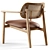 Title: Vincent Sheppard Titus Lounge Chair 3D model small image 4