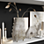 Modern Decoration Set 09 3D model small image 3