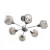 Eurosvet Vivien 30163_6 Ceiling Chandelier 3D model small image 1