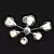 Eurosvet Vivien 30163_6 Ceiling Chandelier 3D model small image 2
