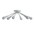 Andrews 6-Light Flush Mount 3D model small image 2