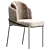 Luxurious FIL NOIR Chair: 2017 Version 3D model small image 1